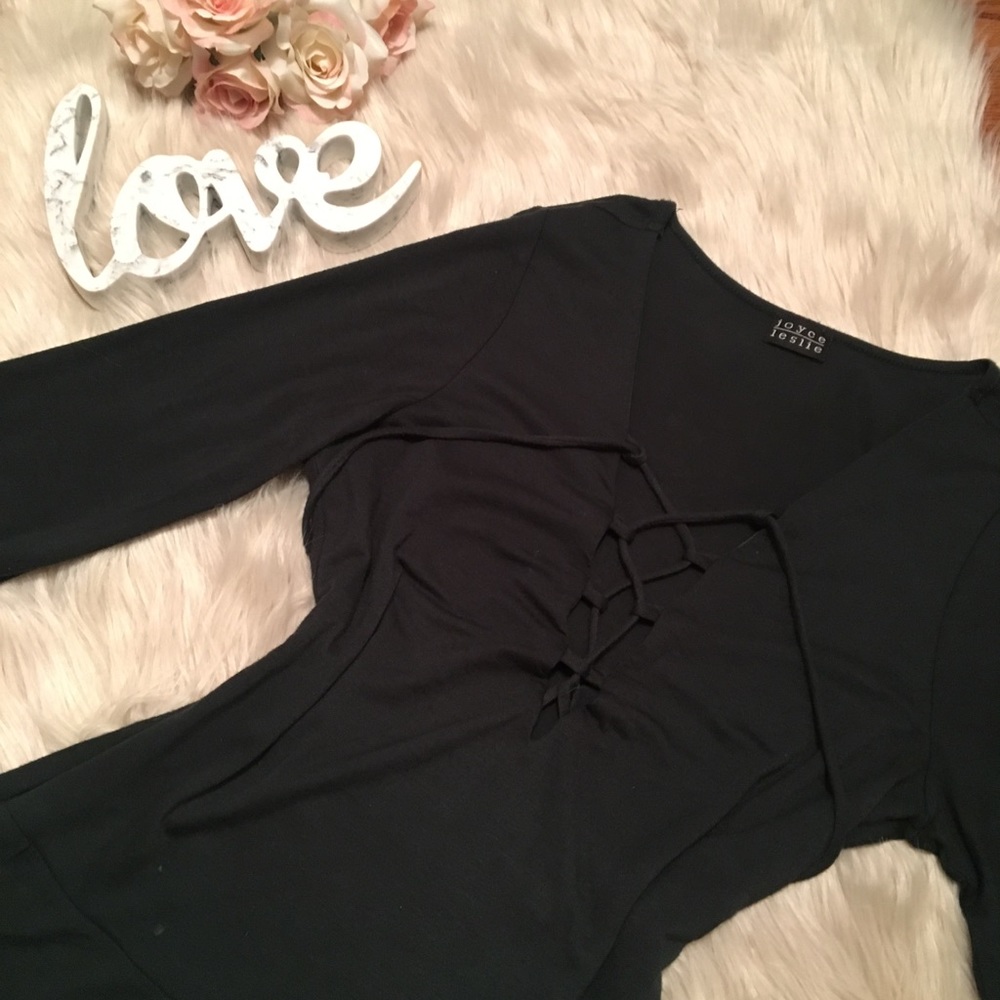Green Lace Up Bodysuit